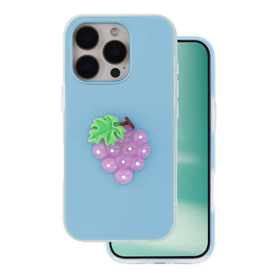 Husa Fruit 2in1 pentru iPhone 16 Pro Max 6,9" Albastru