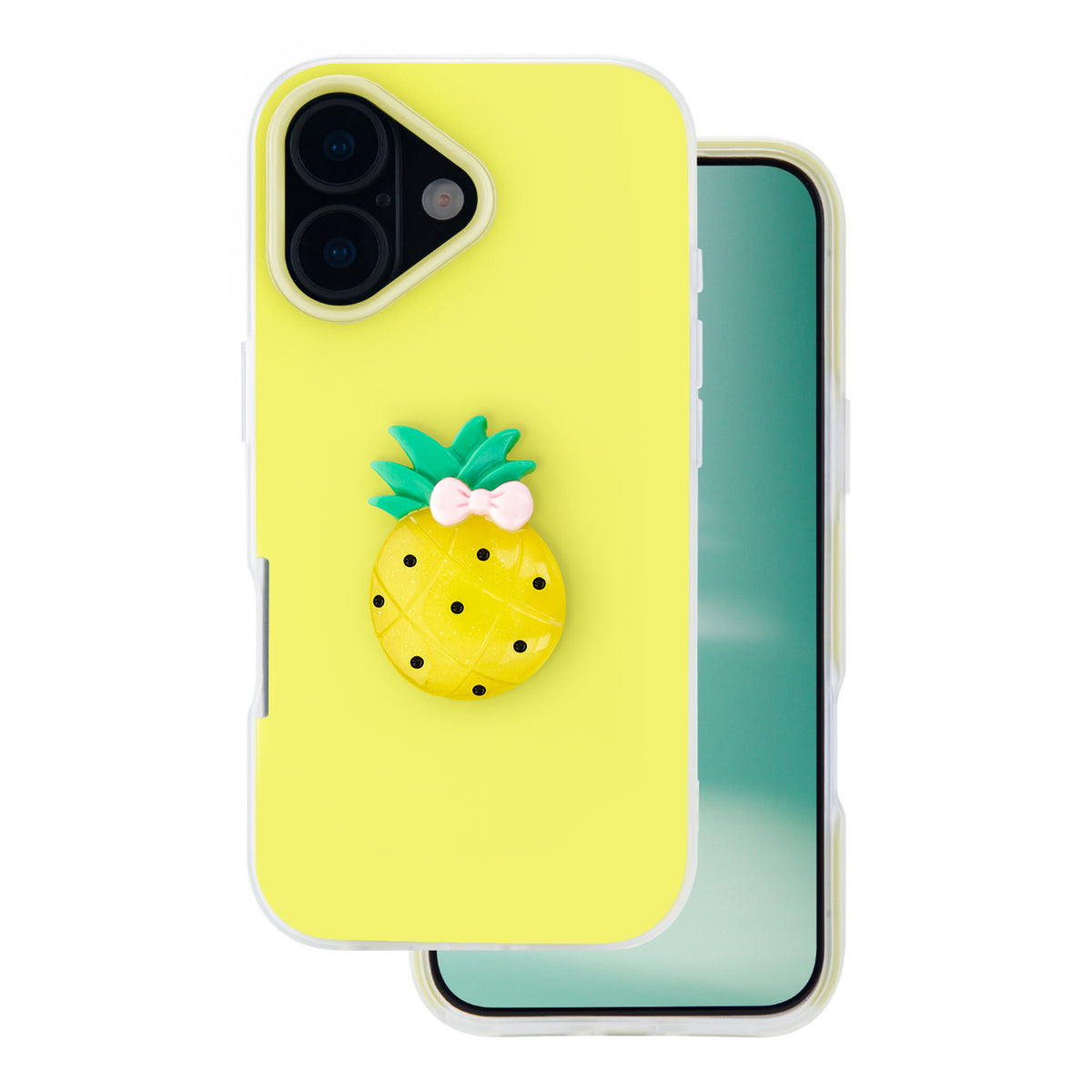 Husa Fruit 2in1 pentru iPhone 16 6,1" Galben