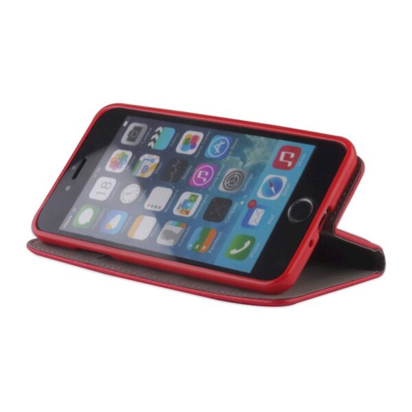 Husă pentru Motorola Edge 70 red Smart Magnet – Roșu