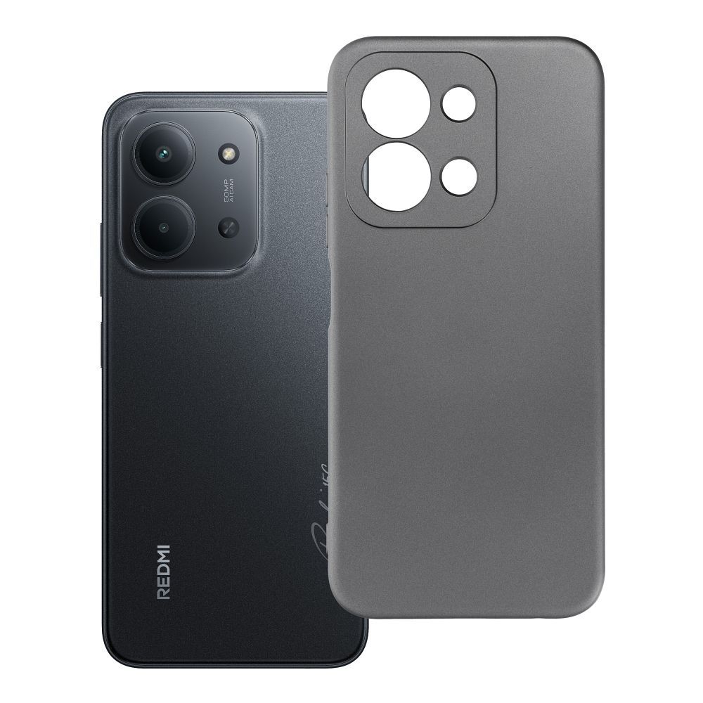 Husa Metallic pentru Xiaomi Redmi 15C (173,16 X 81,07 X 8,2) Gri