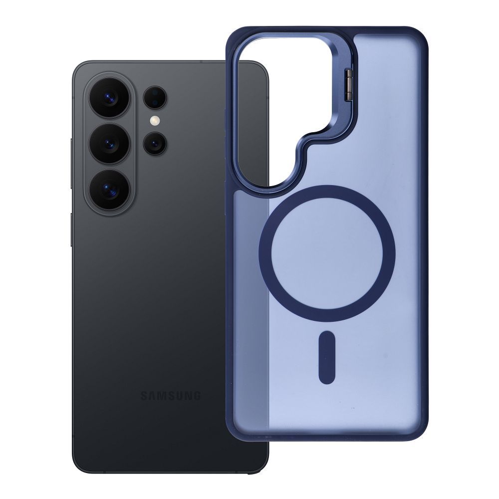 Husa Forcell pentru Samsung S26 Ultra F-protect Shadow Stand Premium Compatible cu Magsafe Bleumarin