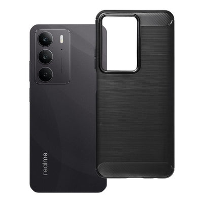 Husa Carbon 2.0 pentru Realme C75 / 14X 5G Negru