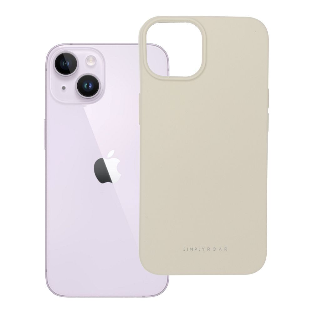 Husa Roar Space - pentru iPhone 14 Aqua Alb