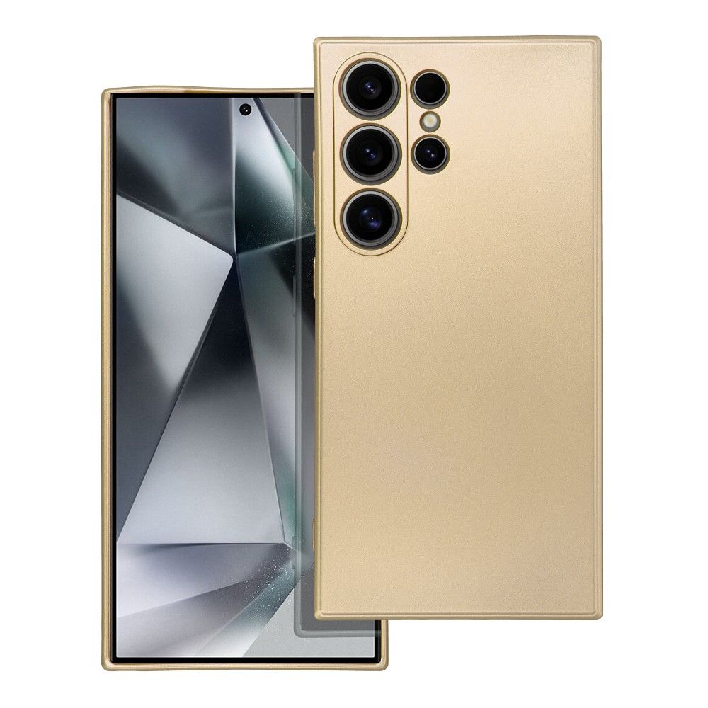 Husa Metallic pentru Samsung S24 Ultra Auriu