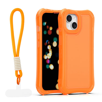 Husa Safepop cu Curea pentru iPhone 13 6,1" Portocaliu