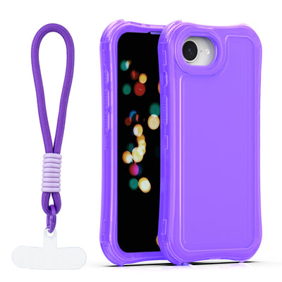 Husa Safepop cu Curea pentru iPhone 16e / 17e Mov