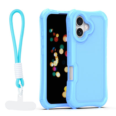 Husa Safepop cu Curea pentru iPhone 17 6,3" Albastru