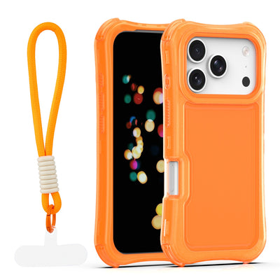Husa Safepop cu Curea pentru iPhone 17 Pro 6,3" Portocaliu