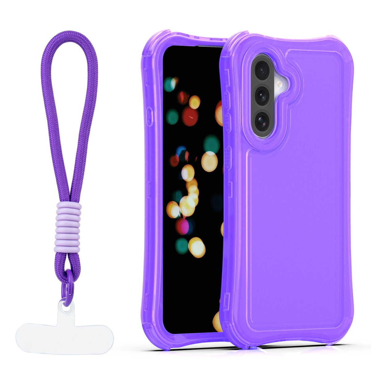 Husa Safepop cu Curea pentru Samsung Galaxy A57 5G Mov