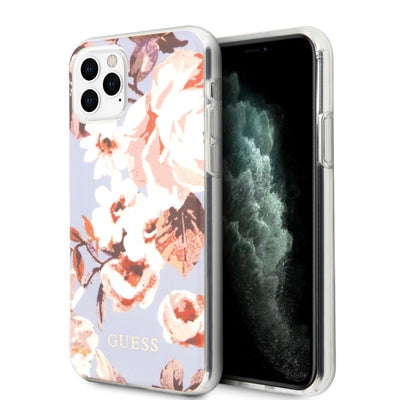 Husa Guess Guhcn65imlfl02 iPhone 11 Pro Max Lilac/Lilac N°2 Flower Collection