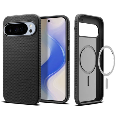 Husa Spigen Liquid Air Mag Magsafe pentru Google Pixel 10 Pro XL Matt Negru