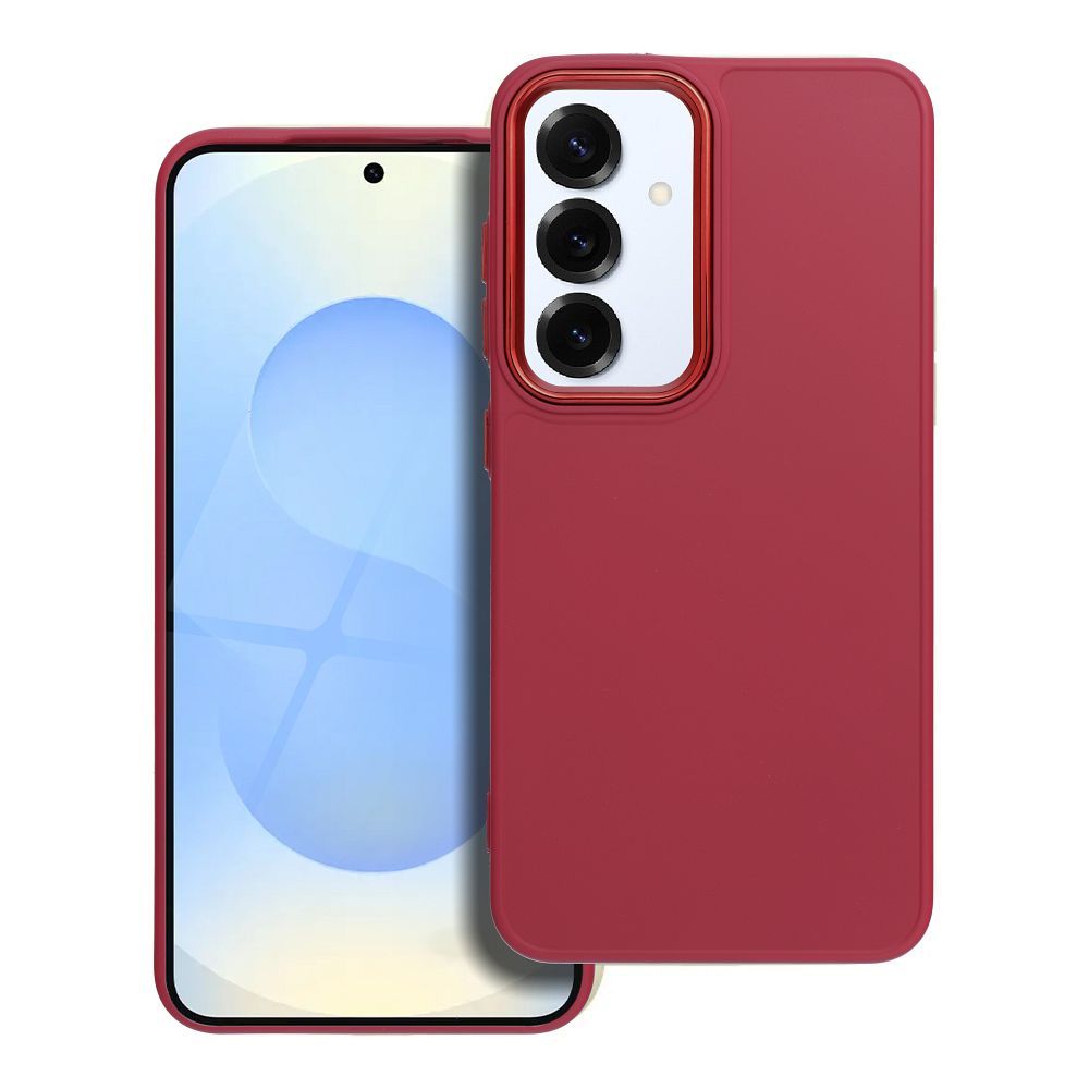 Husa Frame pentru Samsung S25 Magenta