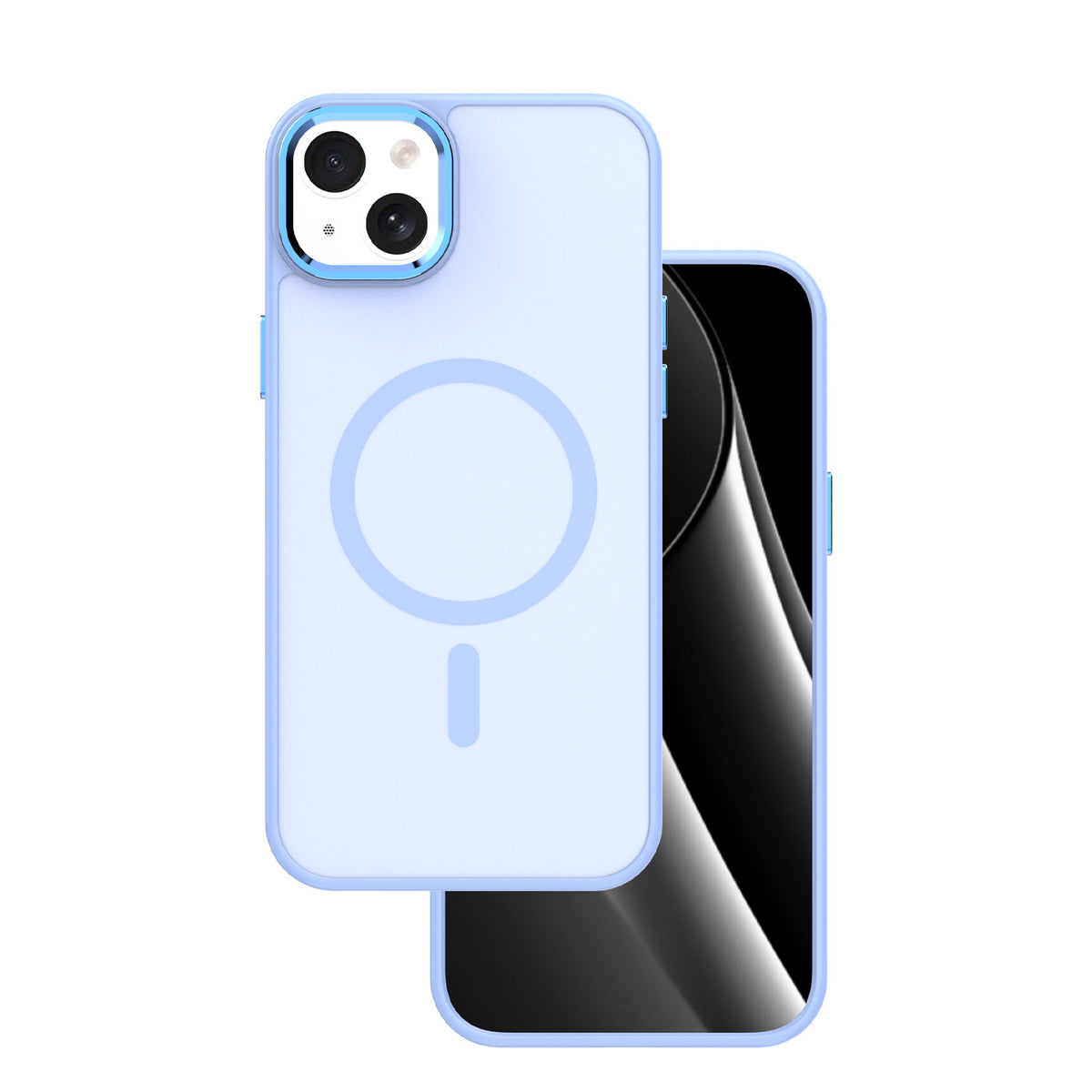 Husa Frozen Mag pentru iPhone 14 6,1" Albastru deschis