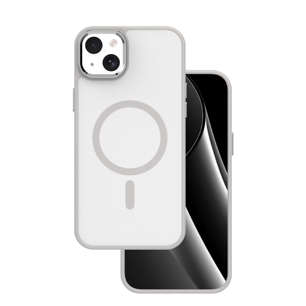 Husa Frozen Mag pentru iPhone 14 6,1" Gri