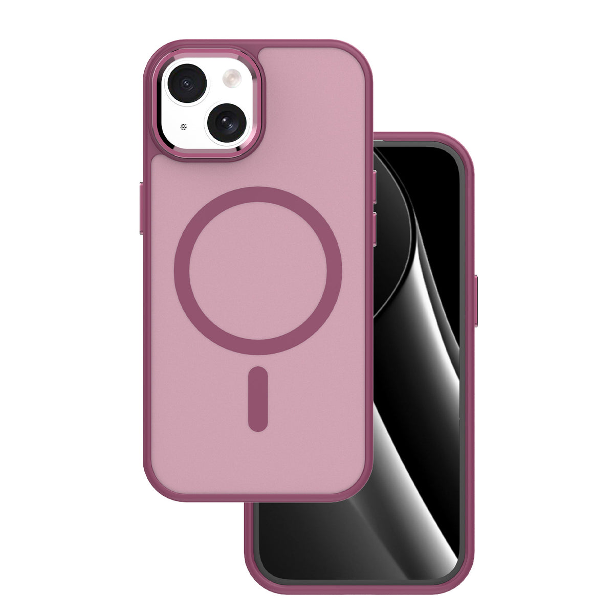 Husa Frozen Mag pentru iPhone 15 6,1" Rosu