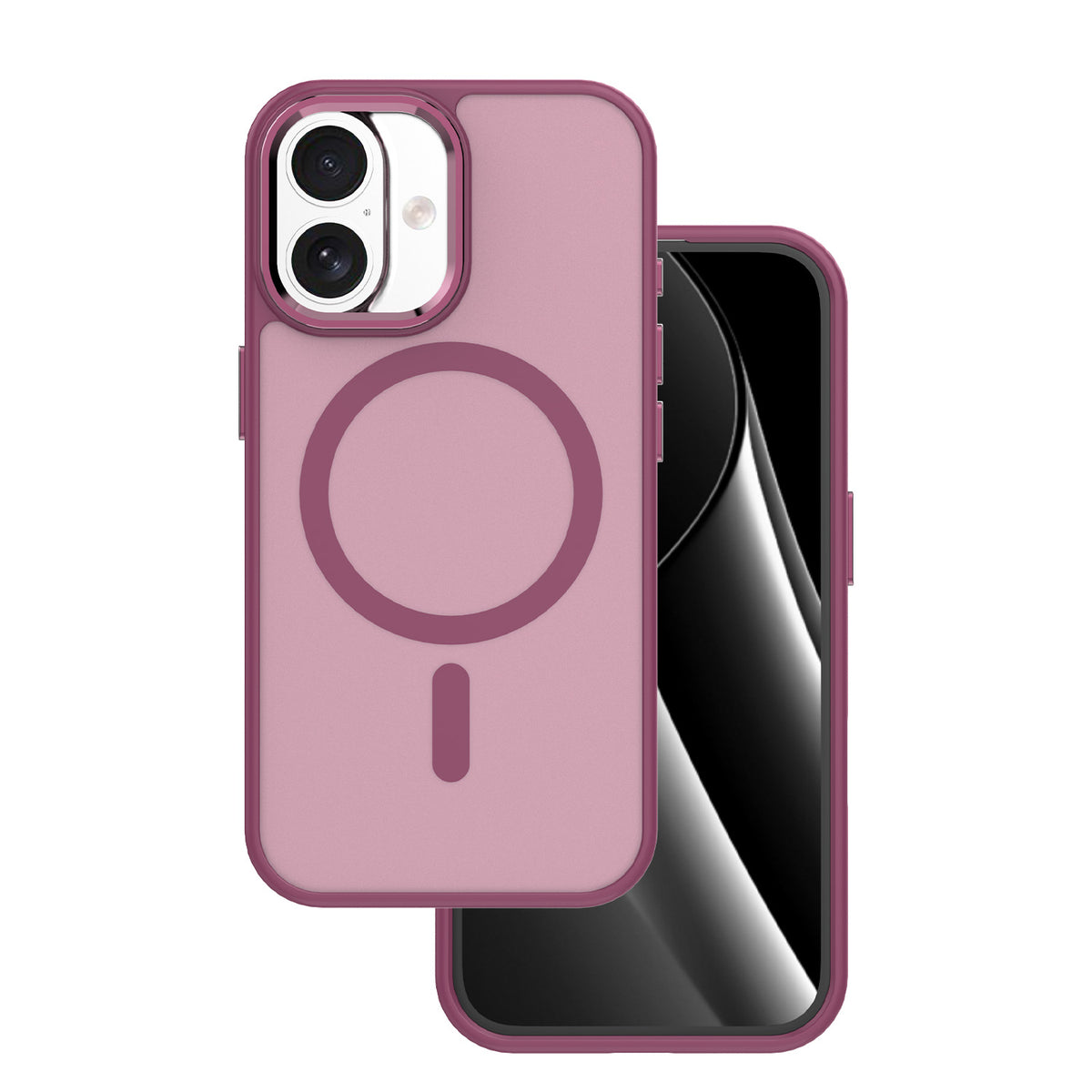 Husa Frozen Mag pentru iPhone 16 6,1" Rosu