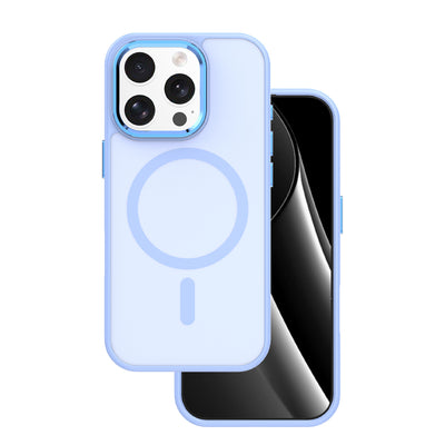 Husa Frozen Mag pentru iPhone 16 Pro Max 6,9" Albastru deschis