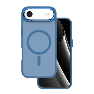 Husa Frozen Mag pentru iPhone 17 Air 6,6" Bleumarin