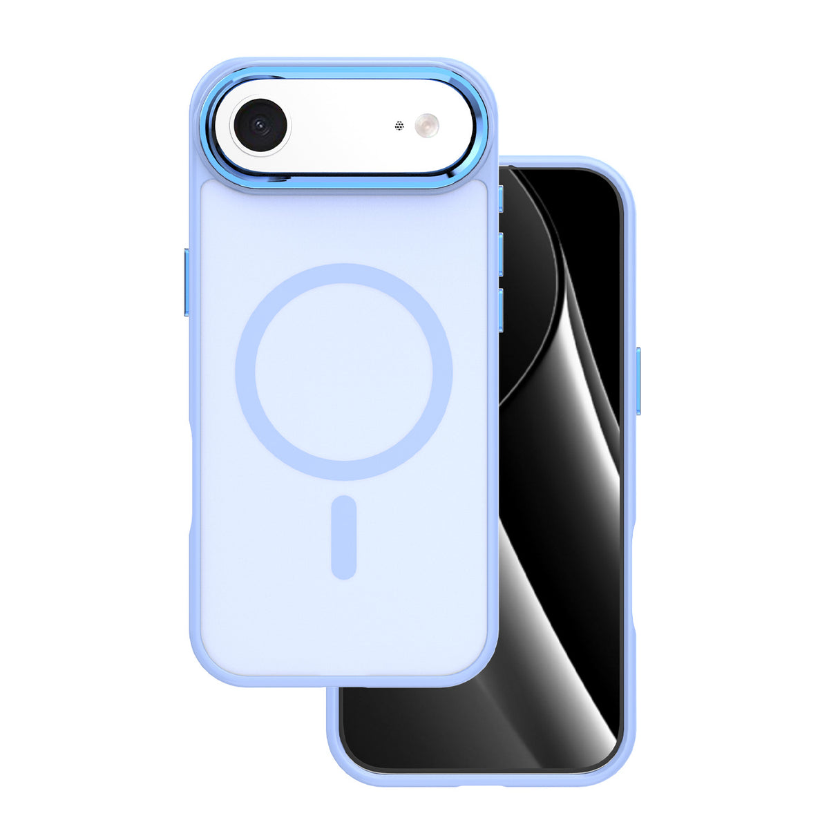 Husa Frozen Mag pentru iPhone 17 Air 6,6" Albastru deschis