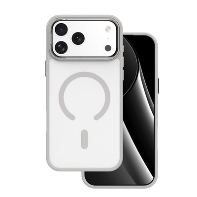 Husa Frozen Mag pentru iPhone 17 Pro Max 6,9" Gri Open Ring