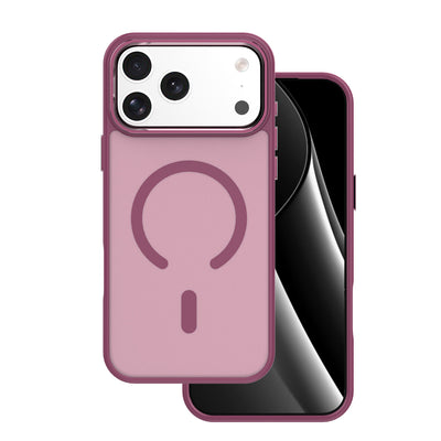 Husa Frozen Mag pentru iPhone 17 Pro Max 6,9" Rosu Open Ring