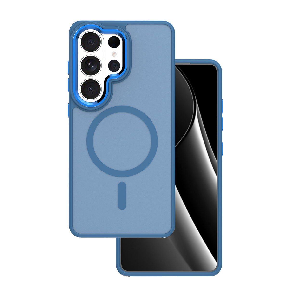 Husa Frozen Mag pentru Samsung Galaxy S26 Ultra Bleumarin