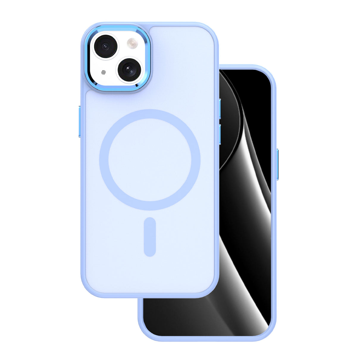 Husa Frozen Mag pentru iPhone 13 6,1" Albastru deschis
