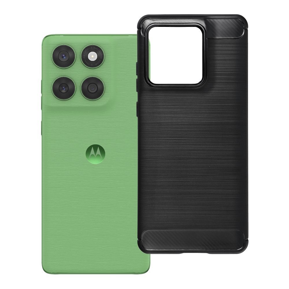 Husa Carbon 2.0 pentru Motorola Edge 60 / 60 Fusion Negru