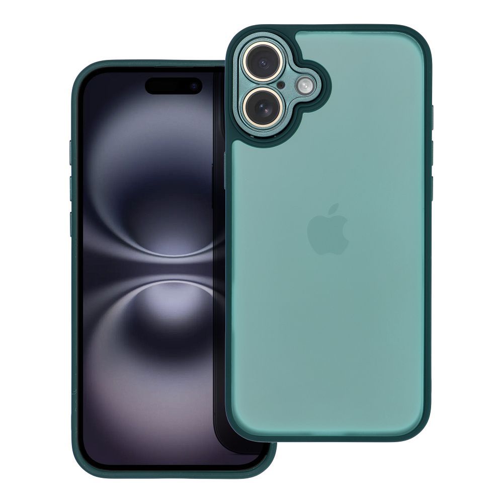 Husa Variete pentru iPhone 16 Plus Verde inchis