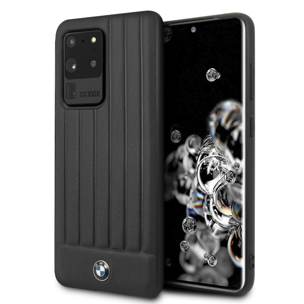 Husa BMW Signature pentru Samsung Galaxy S20 Ultra - Negru