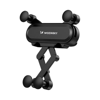 Suport Wozinsky Gravity Car Phone pentru Air Vent Negru