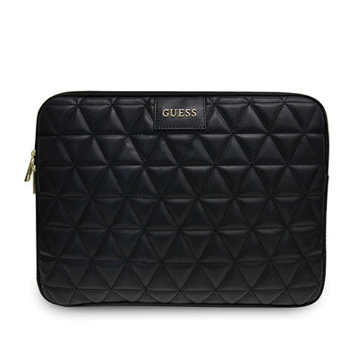Husa laptop Guess Quilted Cover pentru A 13" Laptop - Negru