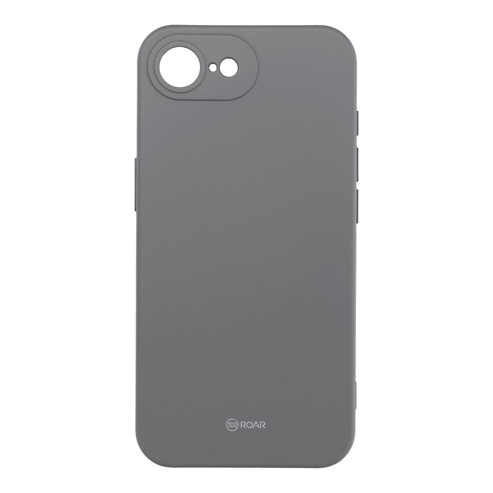 Husa Roar ALL DAY Colorful Jelly pentru iPhone 16e Gri