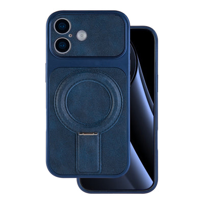 Husa Luxgrip Mag pentru iPhone 16 Pro 6,3" Albastru inchis