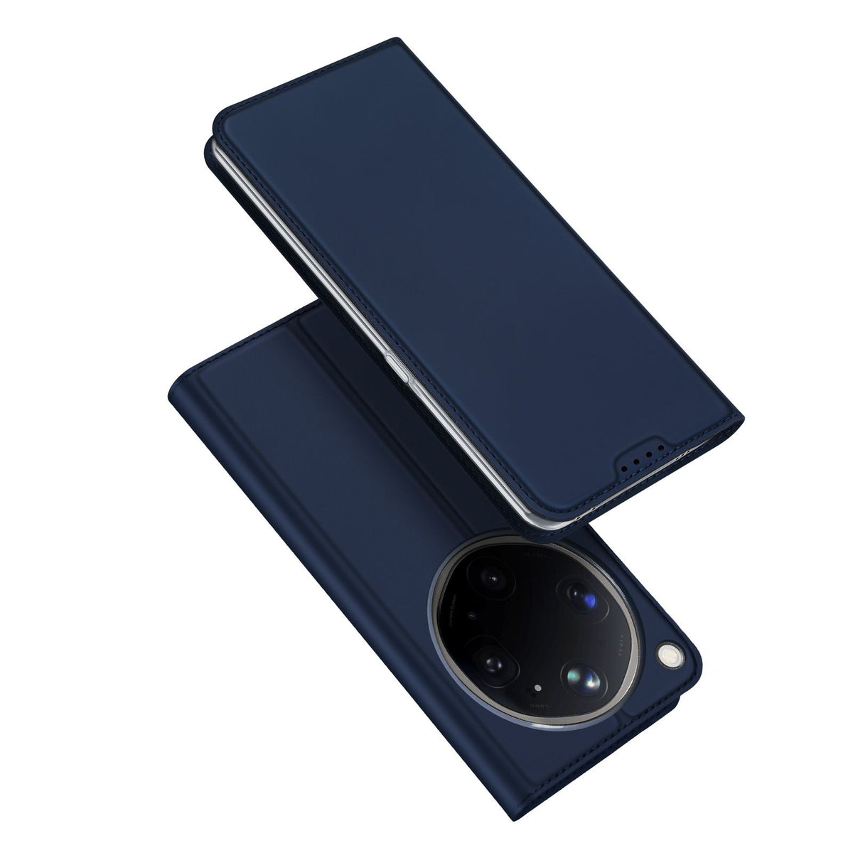 Husa DUX Ducis portofel Skin PRO pentru Oppo Find X9 Ultra Albastru