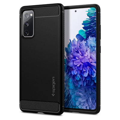 Husa Spigen Rugged Armor pentru Samsung Galaxy S20 FE - Matte Negru