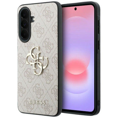 Husa Guess HC PU 4G Big Logo pentru Samsung Galaxy A37 Roz