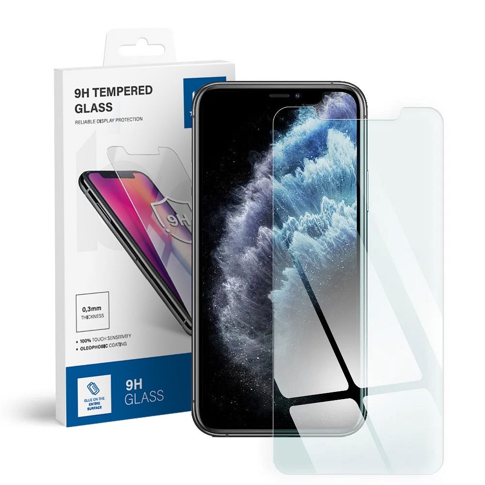 Folie Albastru Star sticla To iPhone XS / 11 PRO MAX