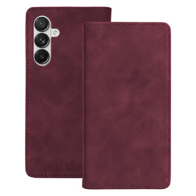 Husa Smart Suede pentru Samsung Galaxy A57 5G Maroon