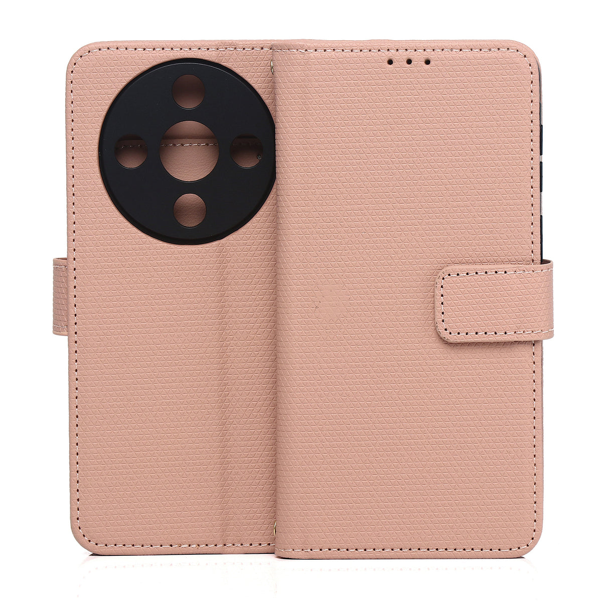 Husa Smart Triangle pentru Honor Magic 8 Lite Roz