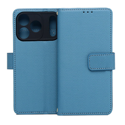 Husa Smart Triangle pentru iPhone 17 Pro 6,3" Albastru