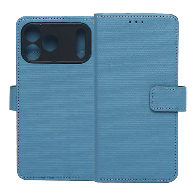 Husa Smart Triangle pentru iPhone 17 Pro Max 6,9" Albastru