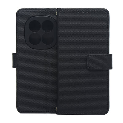 Husa Smart Triangle pentru Xiaomi Redmi Note 15 Pro Plus 5G Negru