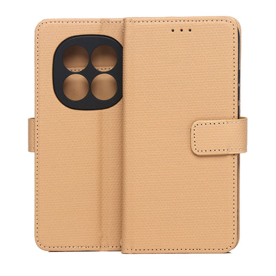 Husa Smart Triangle pentru Xiaomi Redmi Note 15 Pro Plus 5G Maro
