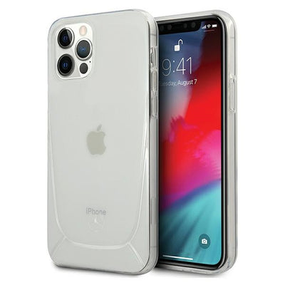 Husa Mercedes Line pentru iPhone 12 Pro Max - Transparent