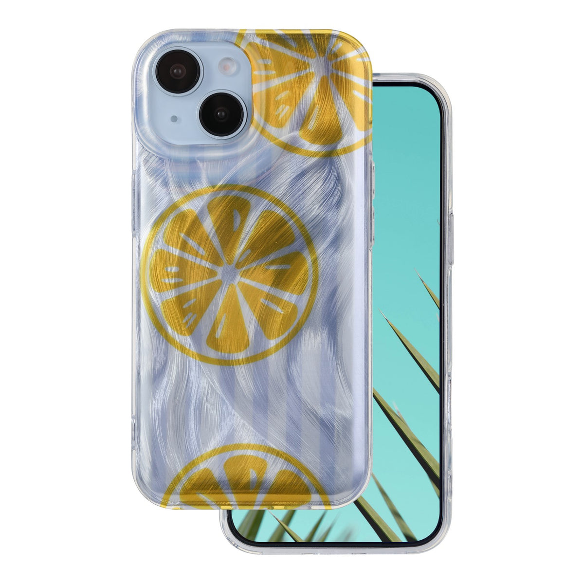Husa Ultra Trendy Summer pentru iPhone 13 6,1" Lemon