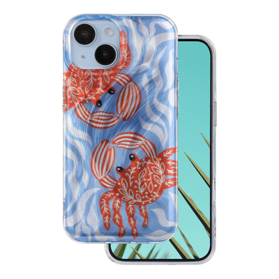 Husa Ultra Trendy Summer pentru iPhone 15 6,1" Crab