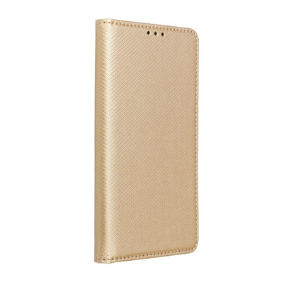 Husa Smart Book pentru Motorola Edge 60 Fusion Auriu