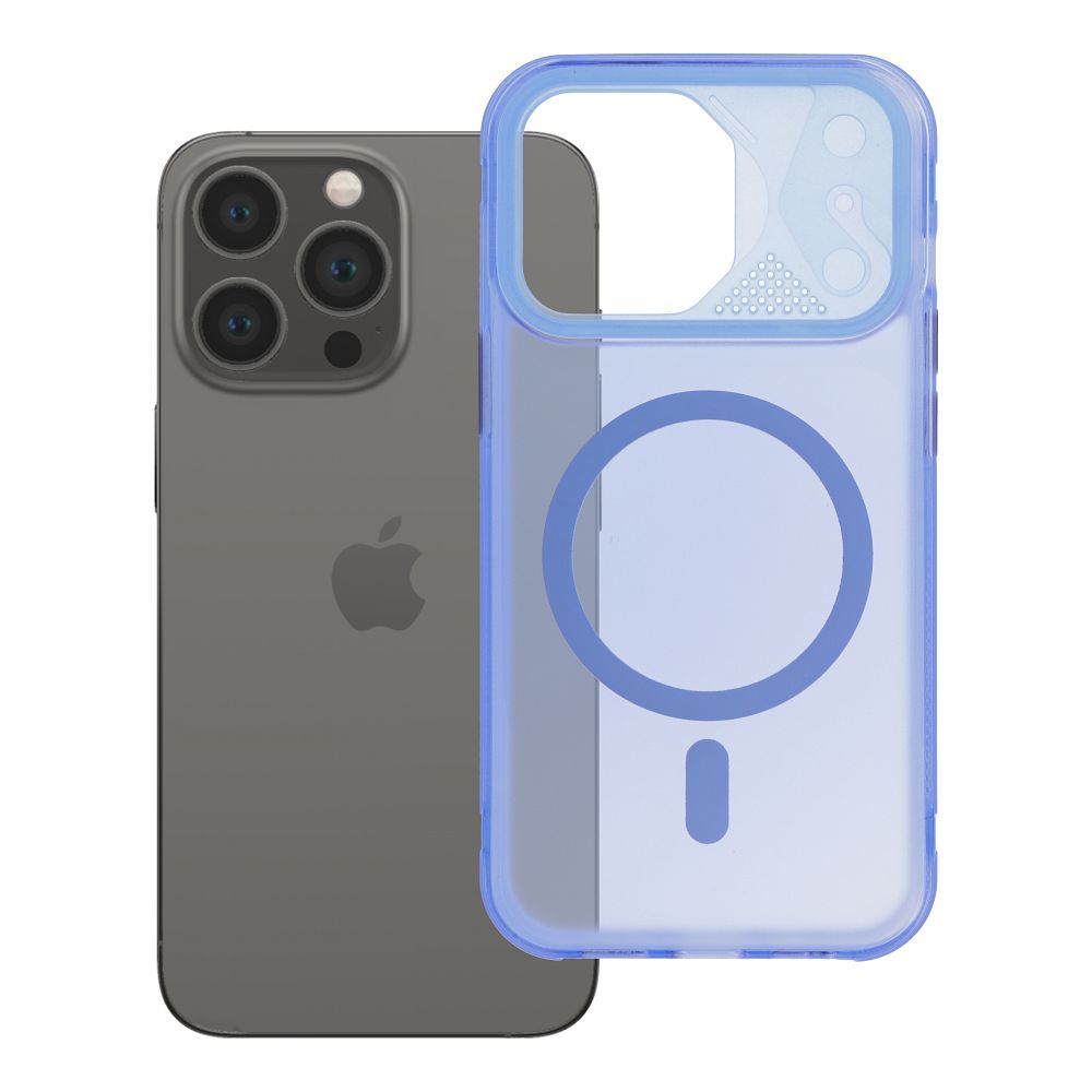 Husa Aurora pentru iPhone 13 PRO Compatible cu Magsafe Albastru