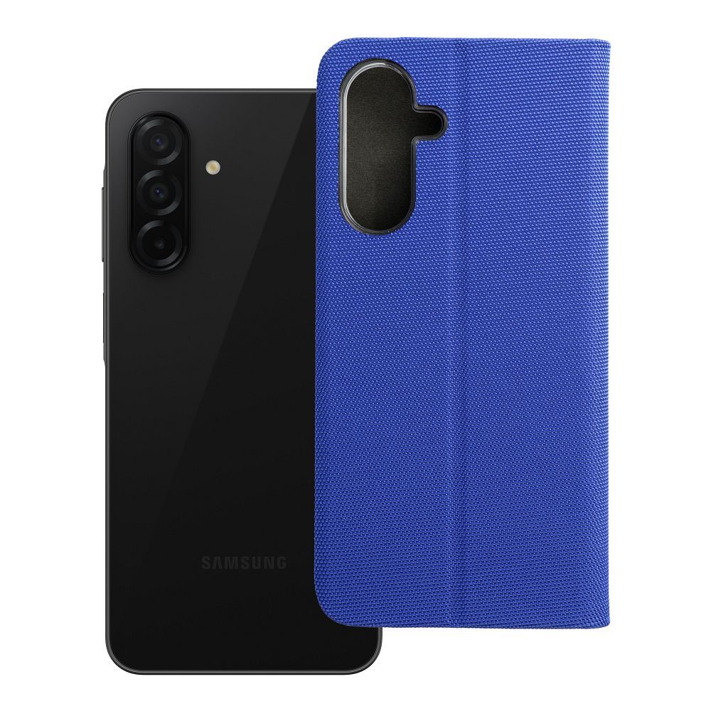 Husa Sensitive Book Flip pentru Samsung A26 5G Albastru